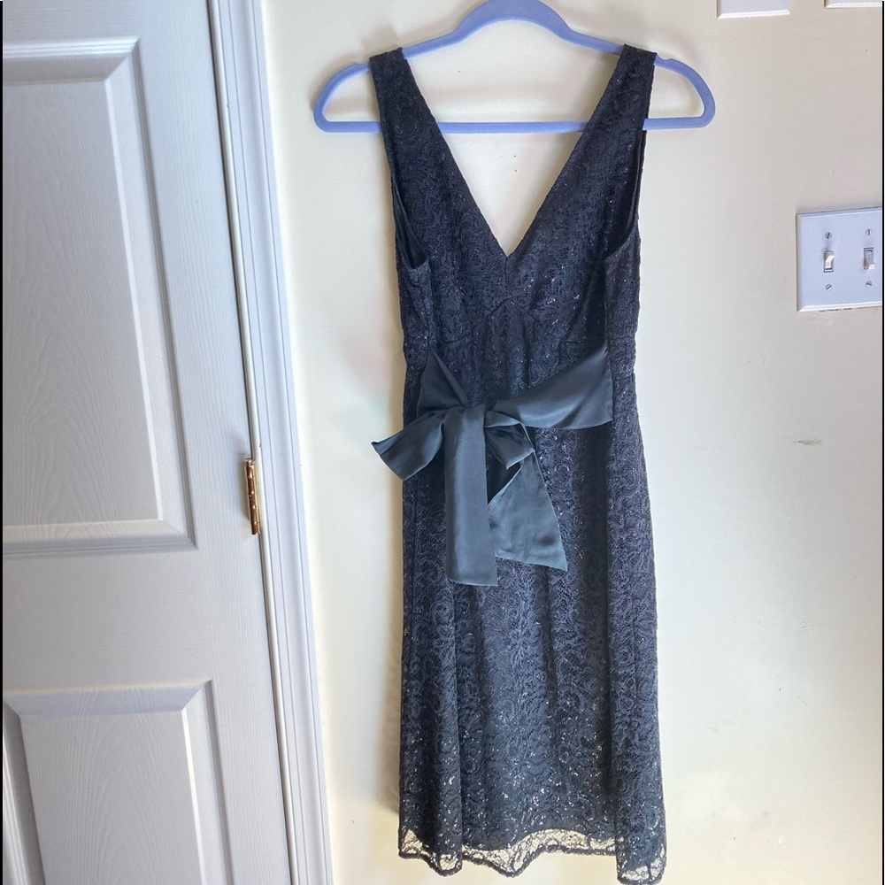 Black V-Neck Dress
